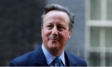 Tras la polémica por Malvinas, David Cameron habló de su reunión con Diana Mondino: qué dijo