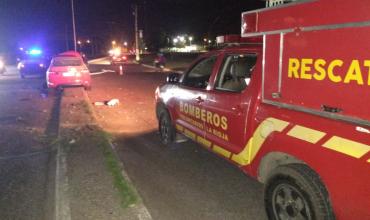 Conductor perdió el control de su camioneta por Av. Ramírez de Velazco y choco contra un poste de luz 