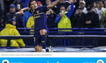 Boca se lo ganó con diez a Godoy Cruz y habrá Superclásico en los cuartos de la Copa de la Liga
