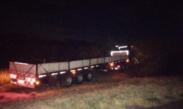 Camión de gran porte derrapó por Ruta Provincial 29. Solo se registraron daños materiales  