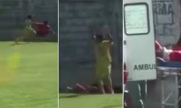 Un jugador de fútbol murió en Corrientes al golpear su cabeza contra una pared durante un partido