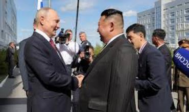 Kim expresó su apoyo a Putin en su mensaje por el Día de la Victoria