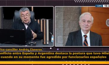 Andrés Cisneros, sobre el conflicto entre España y Argentina: “Esto es un entredicho penoso, porque no había necesidad de esta pelea”