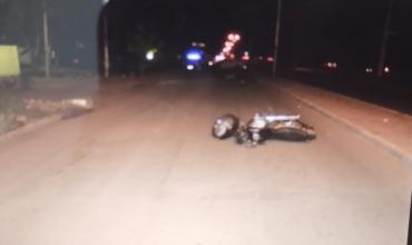 La Rioja: fuerte choque entre dos motocicletas derivo en dos personas hospitalizadas