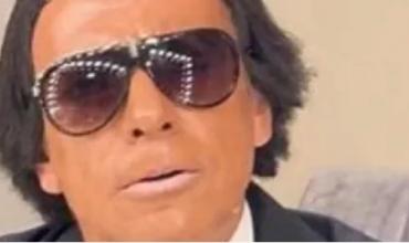 La desopilante imitación de Martín Bossi a Julio Iglesias: "No quiero ser meme"