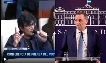 Periodista, Fénix Buenos Aires, preguntó a Manuel Adorni: "¿si, el gobierno nacional va a asistir a La Rioja?”