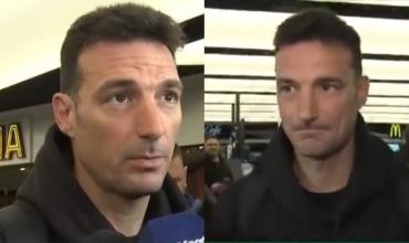 La señal que dio Scaloni al llegar a la Argentina, tras las bajas de Tagliafico y Balerdi: "Es posible que convoquemos a..."