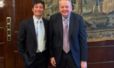 Santiago Caputo recibió a Barry Bennett, estratega de Trump en Casa Rosada: "El acuerdo de libre comercio está cerca"
