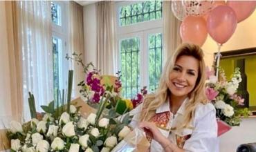 Fabiola Yañez reapareció vestida de lujo para su nuevo trabajo en Madrid