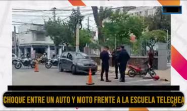 Siniestro vial deja como saldo a mujer herida