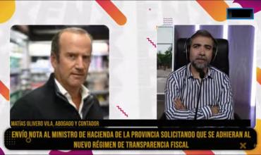 Piden a La Rioja que adhiera el “Régimen de Transparencia Fiscal”