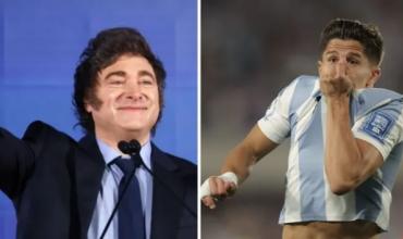 Javier Milei celebró el triunfo de la Selección contra Brasil: “Alegría não tem fim”