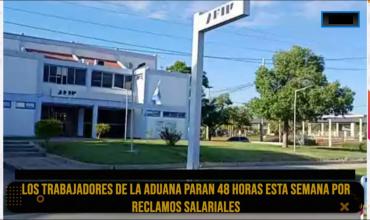 Paro de trabajadores de Aduana