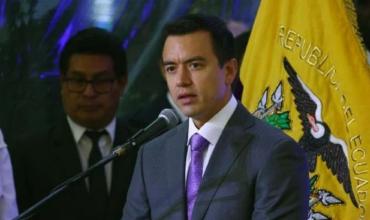 Alerta máxima en Ecuador por un supuesto plan para asesinar al presidente