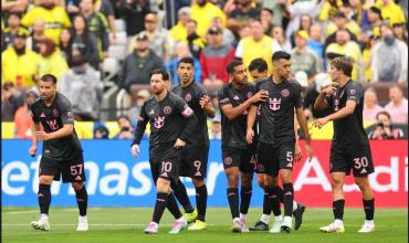 Con Lionel Messi de titular, Inter Miami le ganó de visitante al Columbus Crew y lo alcanzó en la cima de la MLS