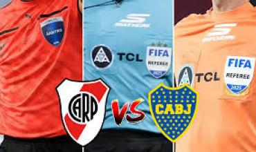 Los 3 árbitros candidatos a dirigir el Superclásico y los bochados por Boca y River