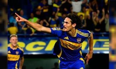 Alarmas en Boca: Cavani quedó descartado para el Superclásico ante River