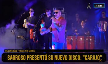 Wally Mercado presentó el nuevo disco de Sabroso “Carajo” en Fenix