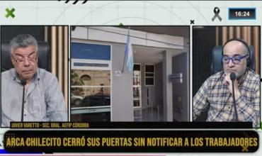 Javier Varetto,secretario general de AEFIP Córdoba, en Fenix: “Cerrar la oficina de Chilecito es una medida de ajuste sin razón que castiga a los trabajadores”