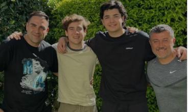 La foto viral de Colapinto compartiendo un asado con el hijo de un peso pesado de Alpine
