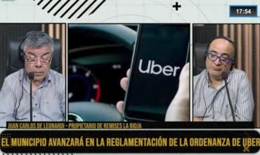 Juan Carlos De Leonardi,  propietario de Remises La Rioja, en Fenix: “Uber ya está instalado, pero ahora tendrá que cumplir las reglas”