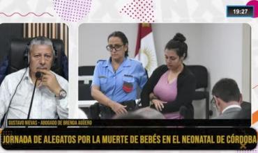 Gustavo Arias, abogado de Brenda Agüero enfermera acusada de la muerte de bebes en el Neonatal de Córdoba , en Fenix: “No hay pruebas directas, solo una hipótesis construida con recortes”