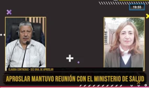 Claudia Contreras, secretaria general de  APROSLAR, en Fenix: “Se está obligando a médicos a jubilarse cuando ya no hay profesionales”