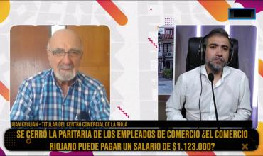 Juan Keulian en Fénix: “Estos aumentos salariales son impagables para muchos comercios de La Rioja”