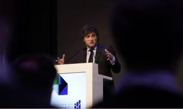Milei dijo que terminó la etapa de estabilización y le dedicó una frase célebre de Maradona a los detractores del acuerdo con el FMI