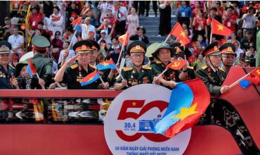 Vietnam celebró 50 años del fin de la guerra con un mensaje de reconciliación y paz