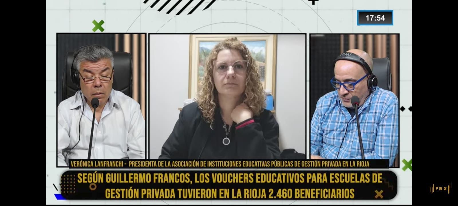 Verónica Lanfranchi, representante de escuelas privadas, en Fenix: “Ninguna institución de nuestra asociación cumple con los requisitos para acceder al voucher”