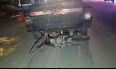 Policía en grave estado tras ser atropellado luego de caer de su moto en Ruta 5
