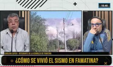 Carolina Sufich, integrante de la Asamblea de Famatina, en Fenix: “La naturaleza se expresó con un rugido desde la montaña”