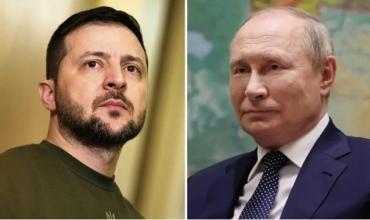 Zelenski rechazó la tregua de Putin y exige 30 días de alto el fuego