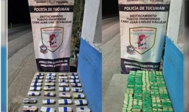 Secuestran 60 kilos de hojas de coca en puestos fronterizos