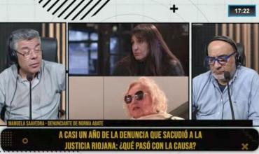Manuela Saavedra, denunciante de Norma Abate, en Fenix: “A casi un año de la denuncia, la ex jueza aún no se presentó a declarar”