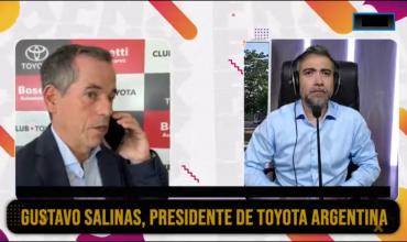 Gustavo Salinas, presidente de Toyota Argentina: "Trabajamos 24 horas para satisfacer la demanda”