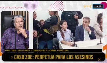 Karina Cabral, jueza de Cámara, en Fenix: “Zoe fue golpeada brutalmente y calcinada mientras aún estaba con vida”