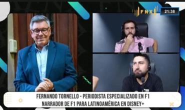 Fernando Tornello, periodista especializado en F1, en Fenix FC: “Colapinto está  preparado mas que nunca para subirse a un Fórmula 1”