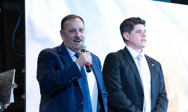 Quintela acompañó en el inicio de las celebraciones por el 434° aniversario del departamento Sanagasta 