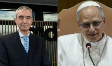 La tremenda reacción de Nelson Castro luego de saludar al papa León XIV: "Perdónenme la emoción"