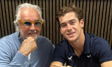 El sugestivo mensaje de Flavio Briatore antes del debut de Colapinto con Alpine en Imola: "Poniéndome al día..."