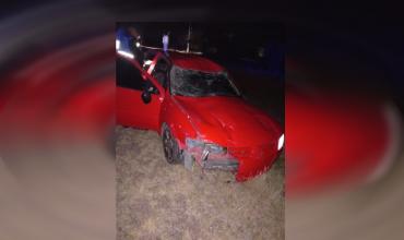 Chamical: Automóvil colisionó con un caballo suelto en Ruta Nacional 38