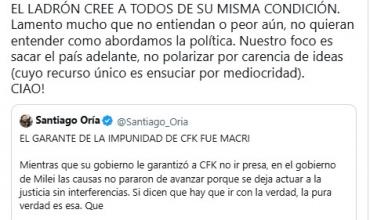“El ladrón cree a todos de su misma condición”: Javier Milei disparó contra Mauricio Macri