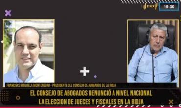  Francisco Brizuela Montenegro, presidente del Consejo de Abogados de La Rioja, en Fenix: denuncian la exclusión del colegio en el Consejo de la Magistratura y alertan por la gravedad institucional