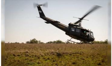 Un helicóptero de la policía rescató a los 37 menores y a los docentes que se encontraban varados en la ruta