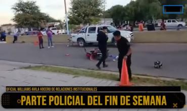 Accidente de tránsito en Aimogasta: un ciudadano resultó con graves lesiones