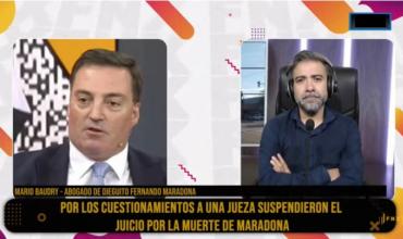 Mario Baudry, abogado de uno de los hijos de Maradona, tras la suspensión del juicio: “Lo que pasó ayer fue un escándalo por donde se lo mire”
