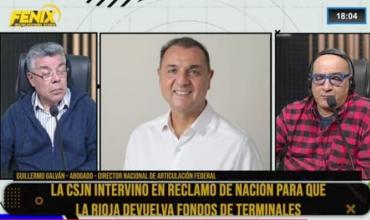 Guillermo Galván dio detalles de como la Corte intervino por fondos enviados a La Rioja para terminales que no se ejecutaron