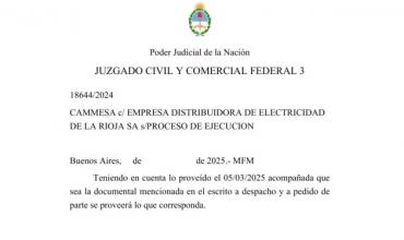 CAMMESA retira demanda contra EDELAR tras cancelación extrajudicial de la deuda